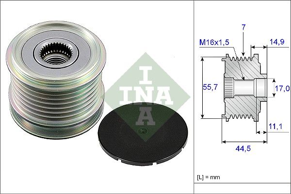 WILMINK GROUP Механизм свободного хода генератора WG1253623